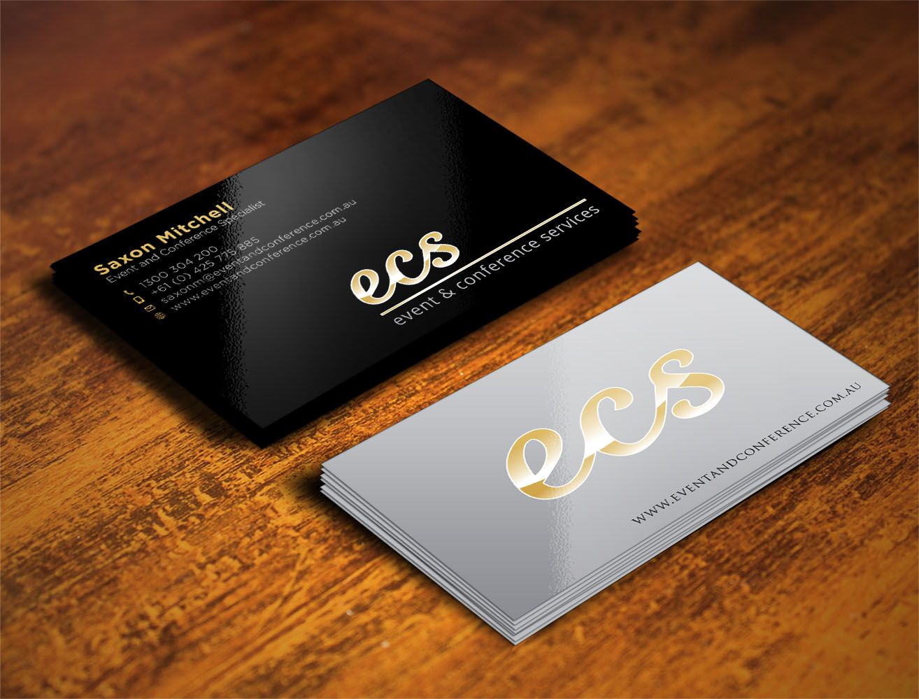 Visitenkarten-Design von Verified artistry (Design garden) für Event and Conference Services | Design #10948577