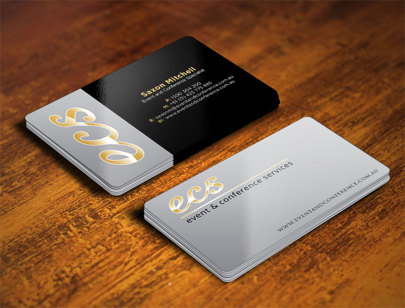 Visitenkarten-Design von Verified artistry (Design garden) für Event and Conference Services | Design #10948578