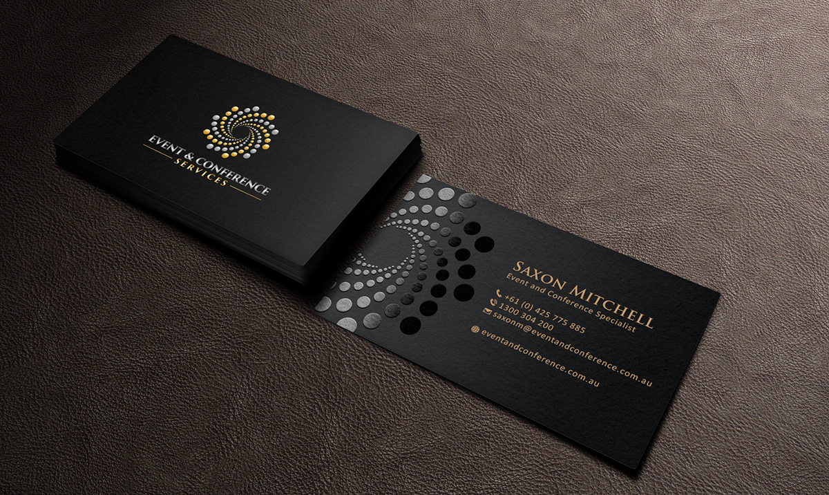 Business Card Design by Grafactory for Event and Conference Services | Design #10971590
