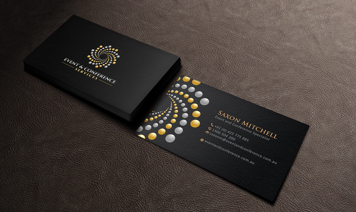 Business Card Design by Grafactory for Event and Conference Services | Design #10971997