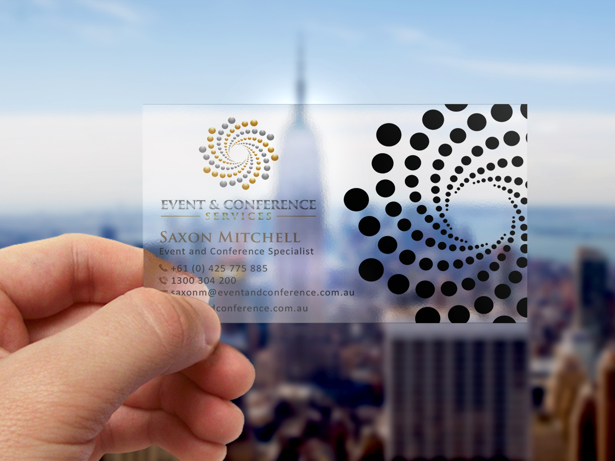 Business Card Design by Grafactory for Event and Conference Services | Design #10971999
