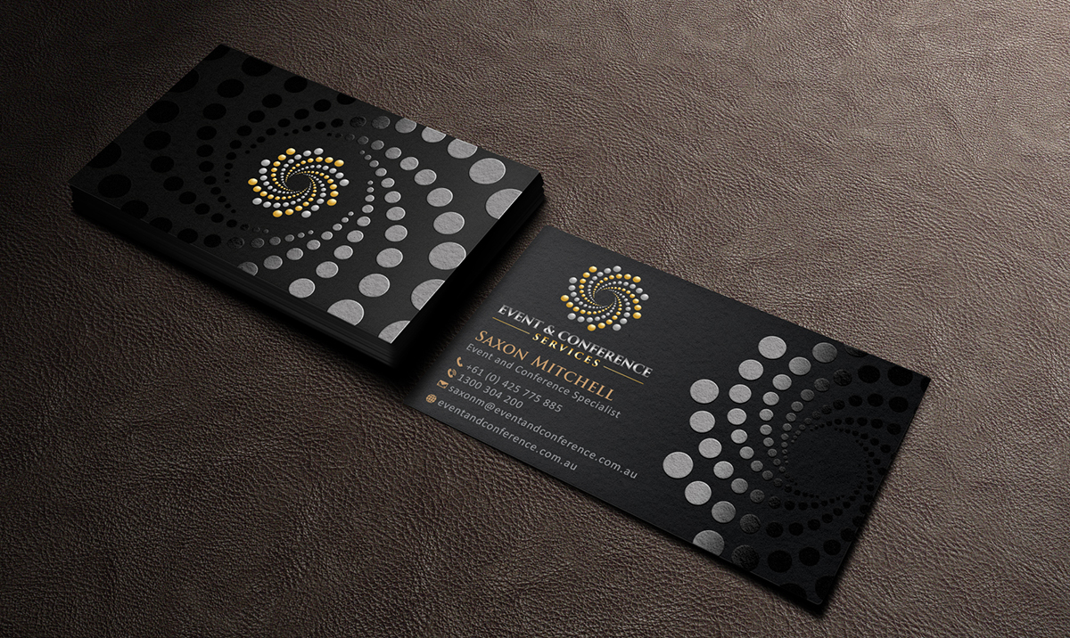 Business Card Design by Grafactory for Event and Conference Services | Design #10972000