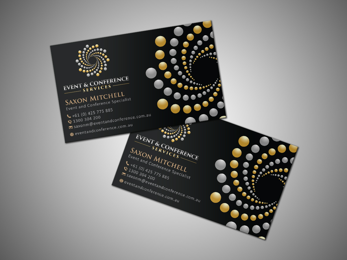 Business Card Design by Grafactory for Event and Conference Services | Design #11237904
