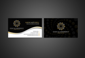 Business Card Design by Younes for Event and Conference Services | Design: #10963593
