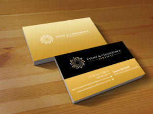 Visitenkarten-Design von Creations Box 2015 für Event and Conference Services | Design: #10969895