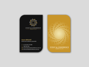 Visitenkarten-Design von Creations Box 2015 für Event and Conference Services | Design: #10969896