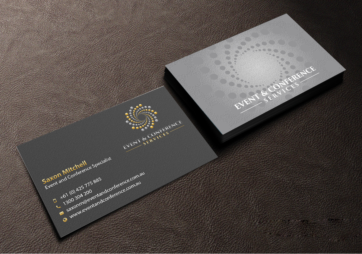 Visitenkarten-Design von Creations Box 2015 für Event and Conference Services | Design #10969897