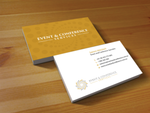 Design de Carte de Visite par Creations Box 2015 pour Event and Conference Services | Design : #10969900