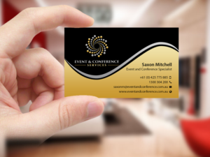 Design de Carte de Visite par Creations Box 2015 pour Event and Conference Services | Design : #10969905