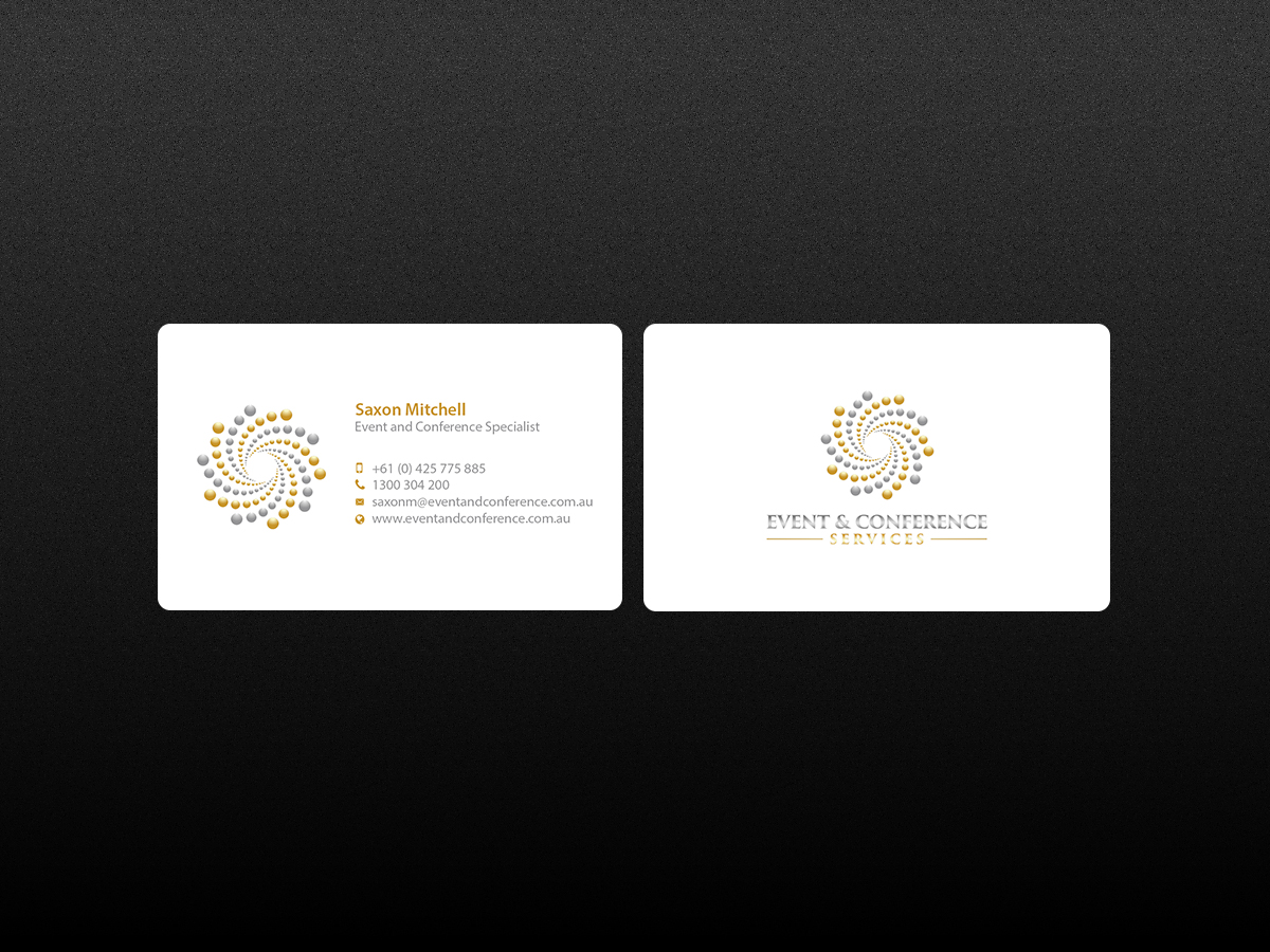 Visitenkarten-Design von Creations Box 2015 für Event and Conference Services | Design #10969907