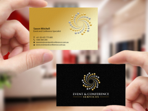 Design de Carte de Visite par Creations Box 2015 pour Event and Conference Services | Design : #10969912
