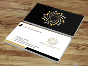 Visitenkarten-Design von Creations Box 2015 für Event and Conference Services | Design: #10969914