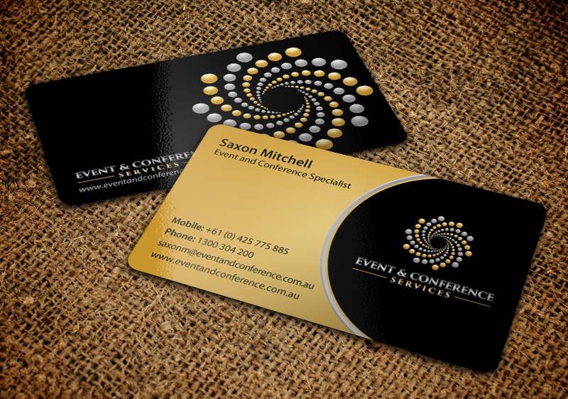 Visitenkarten-Design von chandrayaan.creative für Event and Conference Services | Design #10947048