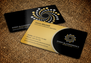 Visitenkarten-Design von chandrayaan.creative für Event and Conference Services | Design: #10947048