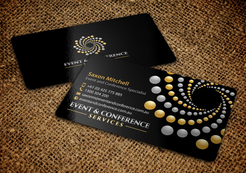 Visitenkarten-Design von chandrayaan.creative für Event and Conference Services | Design #10947053