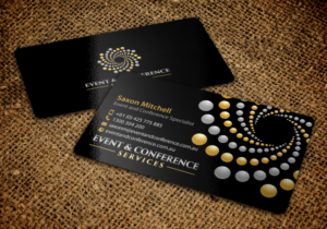 Visitenkarten-Design von chandrayaan.creative für Event and Conference Services | Design: #10947053