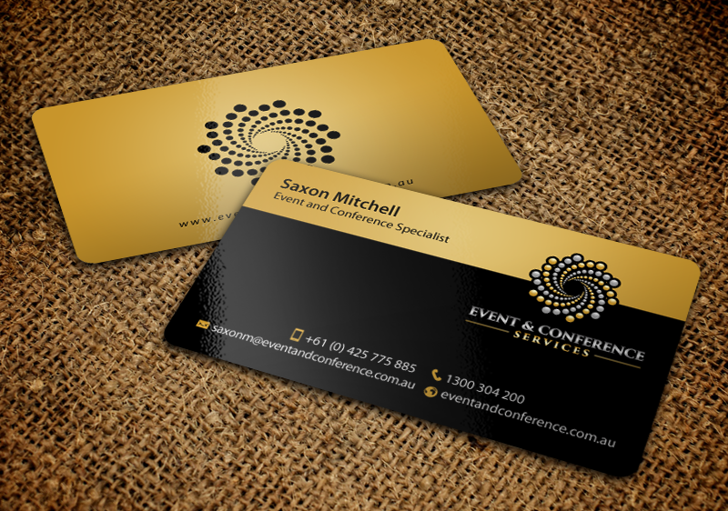 Visitenkarten-Design von chandrayaan.creative für Event and Conference Services | Design #10947055