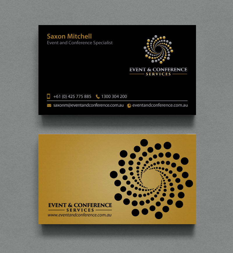 Design de Carte de Visite par chandrayaan.creative pour Event and Conference Services | Design #10947057