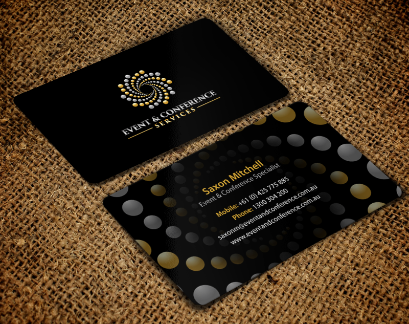 Visitenkarten-Design von chandrayaan.creative für Event and Conference Services | Design #10947078