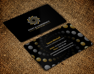 Visitenkarten-Design von chandrayaan.creative für Event and Conference Services | Design: #10947078