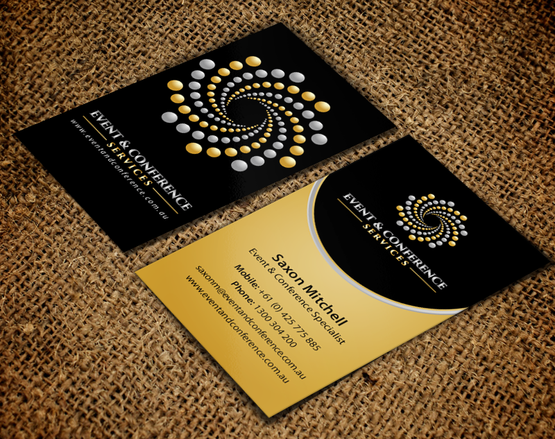 Business Card Design by chandrayaan.creative for Event and Conference Services | Design #10947079
