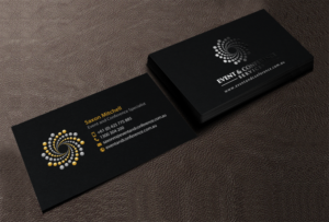 Diseño de Tarjeta de Presentación por chandrayaan.creative para Event and Conference Services | Diseño #10947111