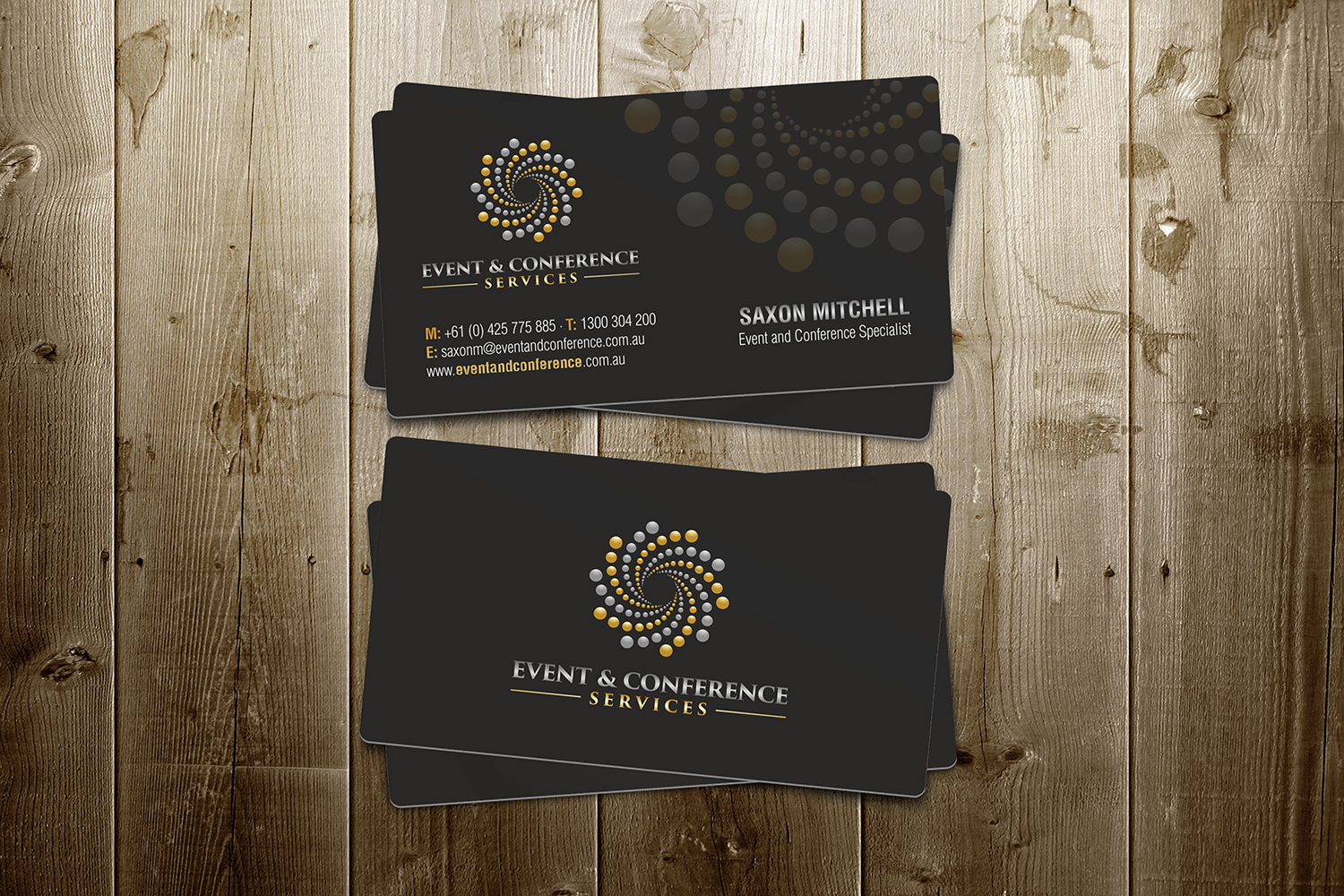 Visitenkarten-Design von logodentity für Event and Conference Services | Design #10942341