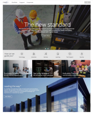 CommTel Network Solutions Website Design | Web Design by -Marc-