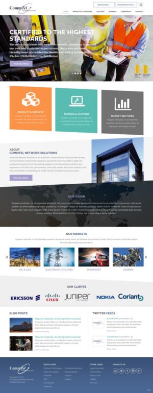 Web Design by pb for this project | Design: #10954197