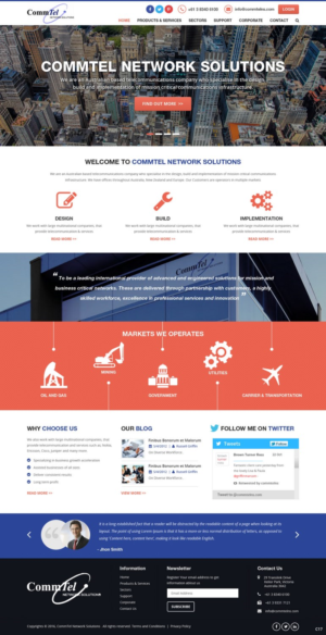 Web Design by pb for this project | Design: #10954201