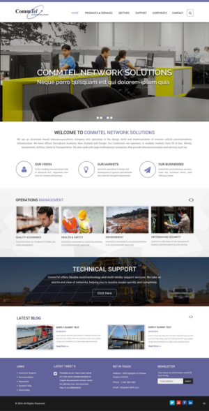 Web Design by pb for this project | Design: #10954207