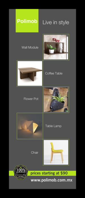 Polimob Furniture Store needs an advertizing display | Advertisement Design by D Creative