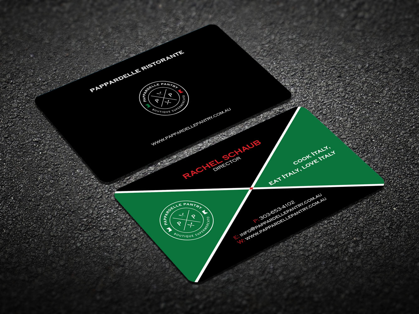 Business Card Design by Verified artistry for Pappardelle Pantry | Design #10948111