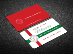 Business Card Design by Verified artistry for Pappardelle Pantry | Design: #10948123