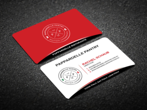 Diseño de Tarjeta de Presentación por Verified artistry (Design garden) para Pappardelle Pantry | Diseño: #10948126