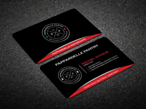 Diseño de Tarjeta de Presentación por Verified artistry (Design garden) para Pappardelle Pantry | Diseño: #10948127