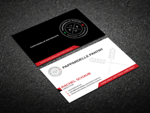 Diseño de Tarjeta de Presentación por Verified artistry (Design garden) para Pappardelle Pantry | Diseño: #10948135