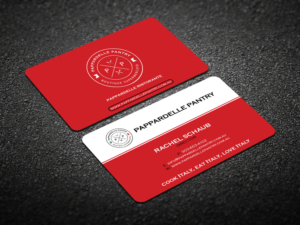 Diseño de Tarjeta de Presentación por Verified artistry (Design garden) para Pappardelle Pantry | Diseño: #10948141