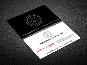 Diseño de Tarjeta de Presentación por Verified artistry (Design garden) para Pappardelle Pantry | Diseño: #10948143