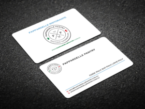 Diseño de Tarjeta de Presentación por Verified artistry (Design garden) para Pappardelle Pantry | Diseño: #10949075