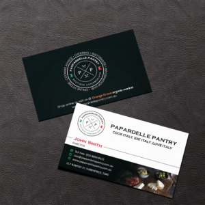 Business Card Design by Grafactory for Pappardelle Pantry | Design: #10963239