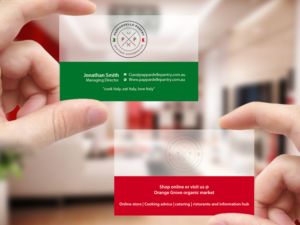 Business Card Design by Creations Box 2015 for Pappardelle Pantry | Design: #10969853