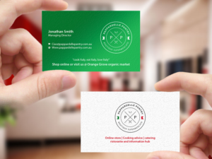 Business Card Design by Creations Box 2015 for Pappardelle Pantry | Design: #10969854