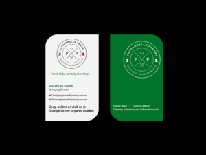 Business Card Design by Creations Box 2015 for Pappardelle Pantry | Design: #10969867