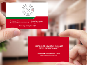 Business Card Design by Creations Box 2015 for Pappardelle Pantry | Design: #10969872