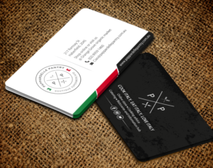 Diseño de Tarjeta de Presentación por chandrayaan.creative para Pappardelle Pantry | Diseño: #10984779