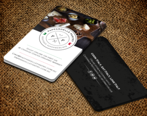 Business Card Design by chandrayaan.creative for Pappardelle Pantry | Design: #11059268