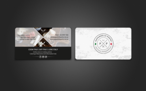 Pappardelle Pantry Online organic artisan and gourmet supermarket  | Business Card Design by chandrayaan.creative