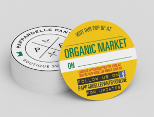 Business Card Design by alhemique1 for Pappardelle Pantry | Design: #11065487
