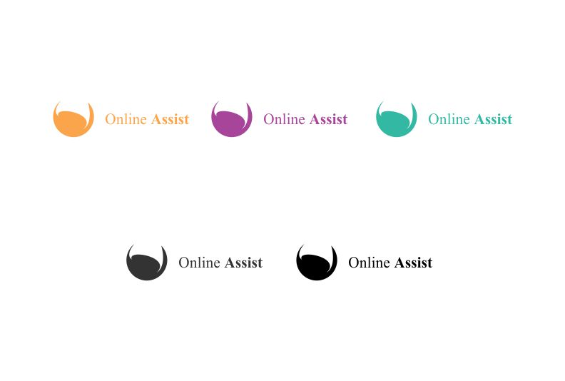 Logo Design by MAJESTY GOWIN™ for Online Assist | Design #10955219